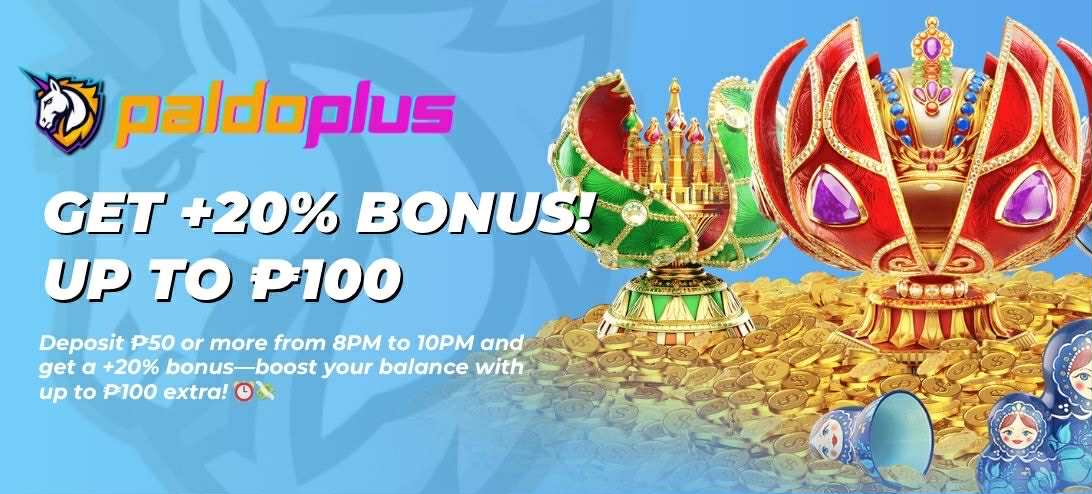 PALDOPLUS Promotional Banner - Casino Games